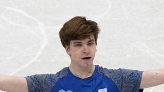 ロシアメディアが報じたウクライナ選手の言葉　国旗Tシャツの演技で「国民に希望を」