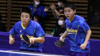 愛工大名電中、無傷の1位通過　男子予選A～Dブロック第2、第3試合結果＜全国中学選抜卓球大会＞