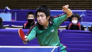明徳義塾中、苦しみながらも1位通過　男子予選I～Lブロック第2、第3試合結果＜全国中学選抜卓球大会＞