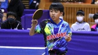 岐阜・長森中、オールストレート勝利で1位突破　男子予選E～Hブロック第2、第3試合結果＜全国中学選抜卓球大会＞