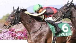 【ドバイシーマクラシック】C.デムーロ騎乗 シャフリヤールが抜け出す