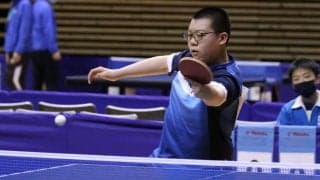 本宮第一中が白山中に勝利で決勝へ　男子団体2位トーナメント準決勝＜全国中学選抜卓球大会＞