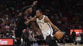 ネッツが敵地でヒートを撃破…渡邊が6得点を挙げたラプターズは40点差快勝／NBA