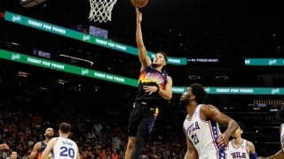 東西の強豪対決はサンズに軍配…ニックスはバークスがクラッチ3Pを沈めて接戦制す／NBA