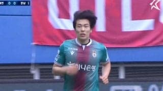 前半だけでハットトリック達成！ 韓国2部でFW石田雅俊が大暴れ