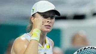 完勝シフィオンテク 初16強