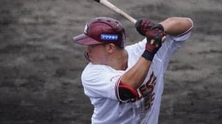 田中将も思わず笑顔　楽天ドラ2安田悠馬、確信歩きのプロ1号が「えぐい飛距離」