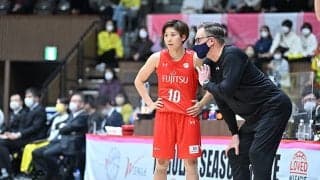 町田瑠唯がPOへ意気込み「富士通らしいバスケットで勝ち進んでいきたい」