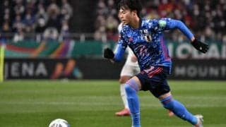 三笘薫、代表初の先発出場も不完全燃焼「今日のプレーではレギュラーになれない」