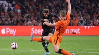 オランダvsドイツの強豪国対決はドロー決着…卒倒の地に帰還のエリクセンが復帰後2戦連発！《国際親善試合》