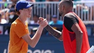  シナー8強 キリオス撃破 