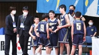 【全国ミニバス2022】円座スポーツ少年団(香川県)が後半一気に差をつけて、茅野市スポーツ少年団(長野県)に勝利