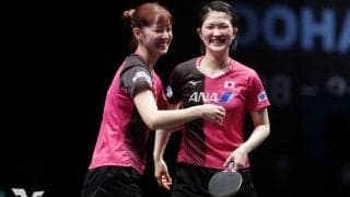 “Wみゆう”が2大会連続V　無傷の完全優勝を達成＜卓球・WTTスターコンテンダードーハ2022＞