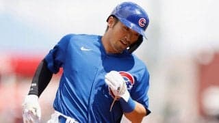 【MLB】鈴木誠也、待望のメジャー初アーチで満面の笑み　3打数1安打2打点でOPS.717
