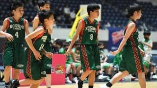 【全国ミニバス2022】小泉・端野少年団(北海道)が得点力で勝る。KIZUNAクラブ(岡山県)に勝利