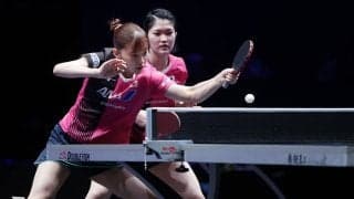 木原/長﨑ペアが女子複で優勝　木原は単複2冠を狙う＜卓球・WTTスターコンテンダードーハ2022＞
