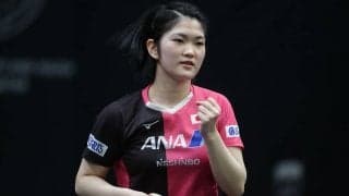 木原美悠、世界ランク28位にストレート勝利　悲願の決勝進出＜卓球・WTTスターコンテンダードーハ2022＞
