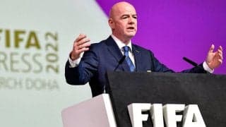 FIFA会長が世界での戦争、紛争ストップへ訴え「最悪の敵とさえ、対話してほしい」