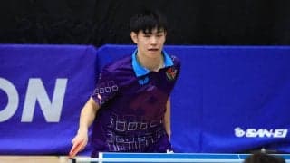 2022年度前期卓球男子ナショナルチーム発表　横谷晟が初のNT選手に