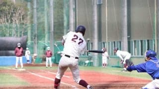 神宮大会覇者に10安打９得点の大勝！　リーグ戦へ弾みをつける/中央学院大戦