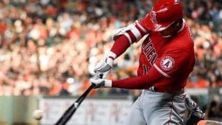 【MLB】大谷翔平、4試合連続安打は余裕の中越え三塁打　“リアル二刀流”翌日に快音