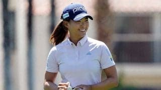 渋野日向子、首位浮上の裏で意外な注目　米記者がキャディーバッグに発見した物とは