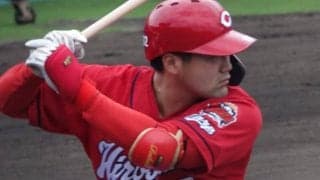 広島ドラ6が「めちゃくちゃ鈴木誠也」　プロ初本塁打に広がる衝撃「そっくりだ」