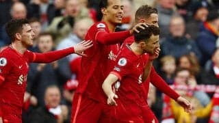 ジョタの公式戦3試合連続弾でリバプールがPL10連勝!　暫定首位浮上で次節直接対決のシティに圧力《プレミアリーグ》