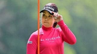 女子ゴルフで打った本人が「えっ、嘘…」と驚くスーパーイーグル　直後に「えーっ！」