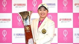 西郷真央V「迷った時は自分を信じようと」　昨季2位7度から今季5戦3勝の大変身