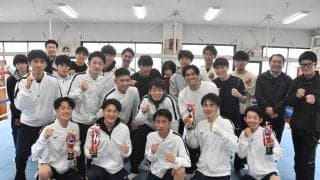【ボクシング部】４ー１で総合関関戦勝利！
