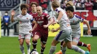 「J1リーグ8戦勝ちなし」アンドレス・イニエスタの「試合後のふるまい」に表れた神戸の苦悩【ヴィッセル神戸vs京都サンガF.C】