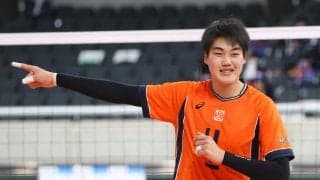 ２１０センチの牧大晃が初選出、春高活躍の甲斐も　男子日本代表登録選手発表／バレー