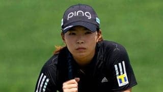 渋野日向子、4位急浮上の裏にあった47スイング　ファン「猛特訓ですね」「お疲れ様」