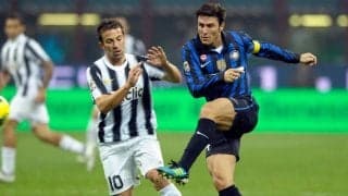 ユベントス、インテルの両レジェンドがバチバチの“イタリア・ダービー“の裏で邂逅! その様子は…「なんて光景」