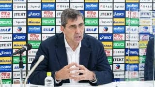 男子日本代表発表　ブラン監督が会見「２大会連続のオリンピック出場を」