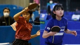 川上流星・香取悠珠子の男女ホープス王者、エリートアカデミー卓球競技に入校