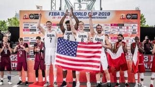 6月にベルギーで開催の「FIBA3x3ワールドカップ」の組み合わせが決定