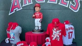 【MLB】レア化必至？　エンゼルス、大谷翔平の特大15万円ボブルヘッドを限定販売