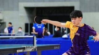 東海学生卓球連盟の大学に進学した注目新人　インハイ3冠王、全日本ジュニア3位ら