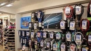  ［リニューアルOPEN］テニス用品店ヴィクトリア新宿店がラケットスポーツ売場を拡大 