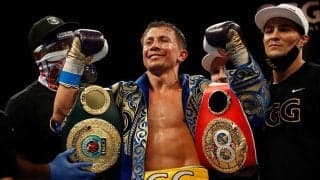 ゴロフキン、日本の練習で関心集めた商売道具　海外ファン注目「ジョーダンは熱い」