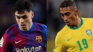 ロナウジーニョが後輩ペドリ絶賛!　バルサ狙う同郷出身ハフィーニャにも言及