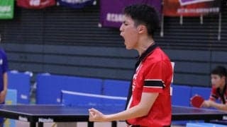 関西学生卓球連盟の大学に進学した注目ルーキー　インハイランカーが多数加入