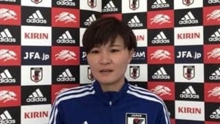 5年ぶりの代表復帰となったなでしこDF佐々木繭「コツコツやってきて良かった」