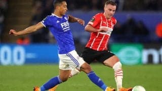 堂安途中出場のPSV、レスターとの1stレグはアウェイでゴールレスドロー…《ECL》