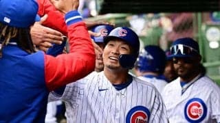 【MLB】鈴木誠也、デビュー戦初スイングで初安打　1安打2四球、3打席連続出塁で勝利貢献