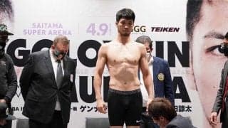 村田諒太＆ゴロフキン、ともに計量クリア！　筋骨隆々のミドル級最強ボディーが完成