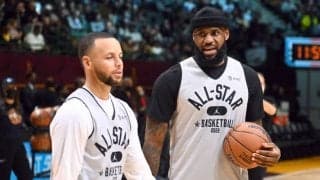 レブロンがステフィン・カリーとの共闘を熱望？「彼のすべてが好きなんだ」