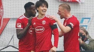 田中碧がドイツ初ゴール＆初アシスト！デュッセルドルフが快勝！《2.ブンデスリーガ》